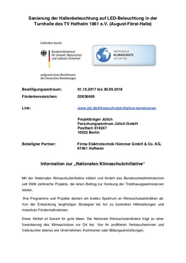 Klimaschutzinitiative